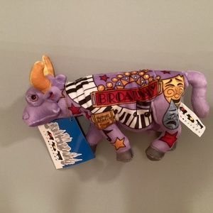 Vintage Cow Parade Broadway plush